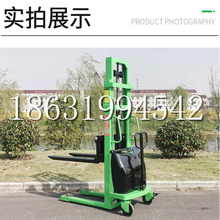 隆昌市电动叉车堆高车液压铲车电瓶1吨2吨站驾步行式小型全自动叉车